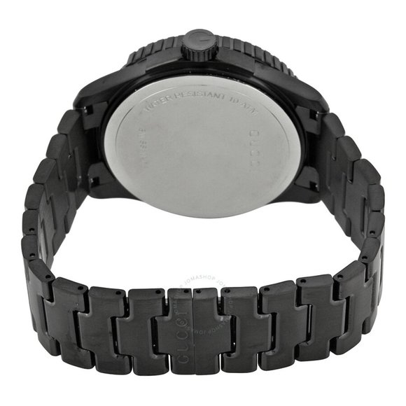 Gucci Classic Sport Black Ion-plated 44mm Men's Watch, Swiss Made, NEW, YA126230 - Picture 5 of 5